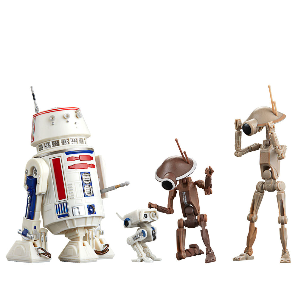 Imagen 2 de Blister Figuras R5-D4 Bd-72 & Pit Droids The Mandalorian Star Wars 15Cm