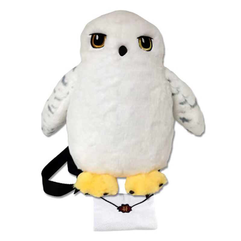Imagen de Mochila Peluche Hedwig Harry Potter parte de nuestra colección en Espadas y más, sitio oficial.