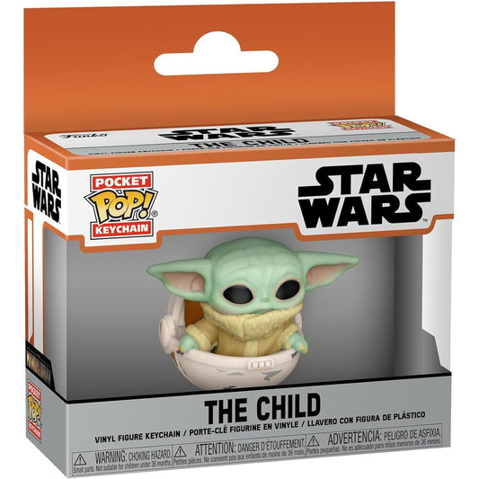 Imagen de Llavero Pocket Pop Star Wars The Mandalorian Yoda The Child 2 parte de nuestra colección en Espadas y más, sitio oficial.