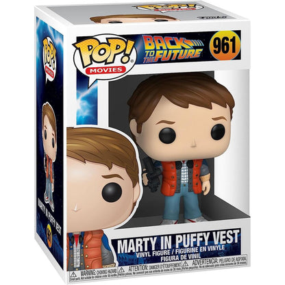 Imagen de Figura Pop Back To The Future Marty In Puffy Vest parte de nuestra colección en Espadas y más, sitio oficial.
