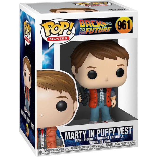 Imagen de Figura Pop Back To The Future Marty In Puffy Vest parte de nuestra colección en Espadas y más, sitio oficial.