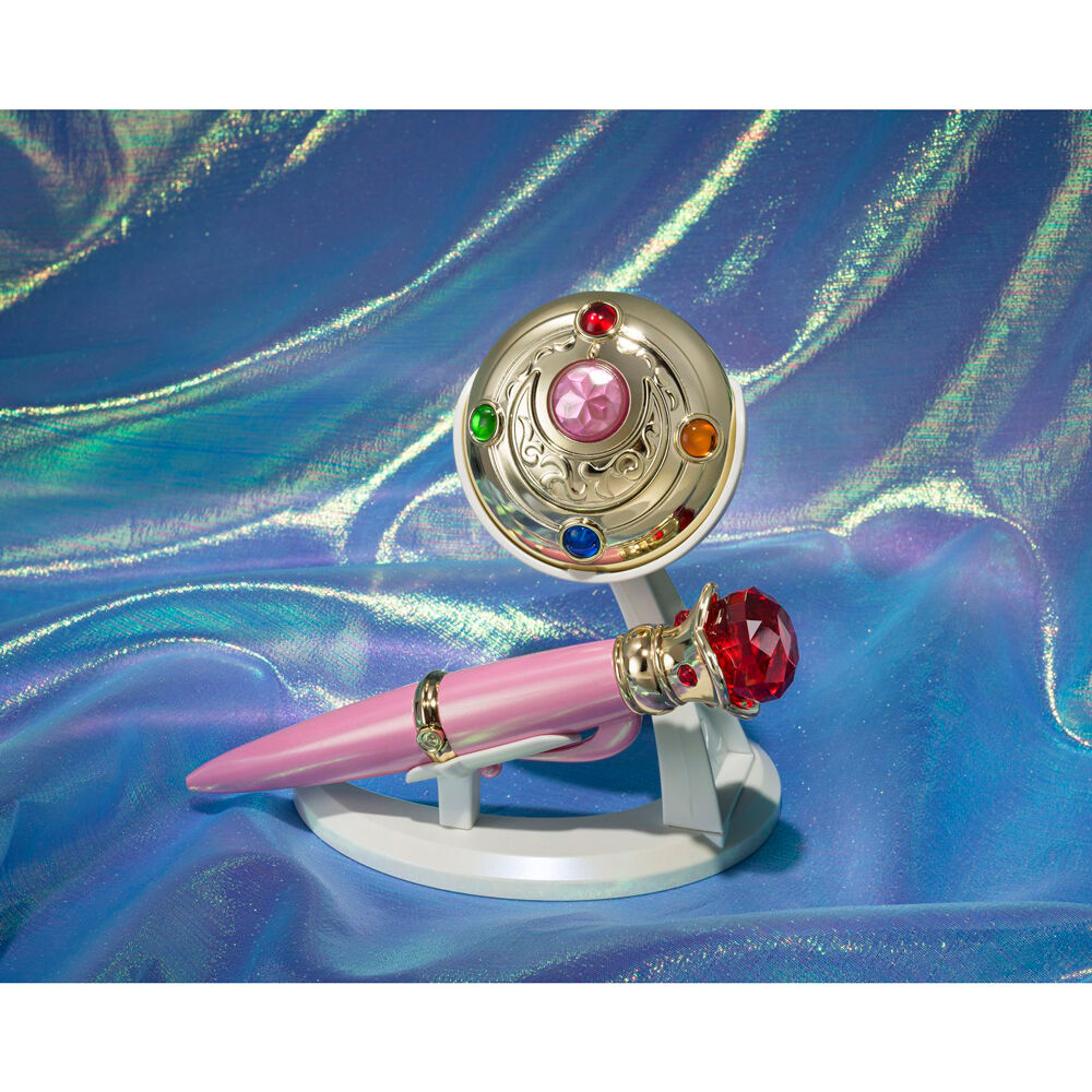 Imagen 2 de Replica Transformation Brooch &#38; Disguise Pen Set Brilliant Color Edition Sailor Moon 16Cm