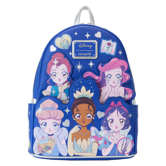 Imagen 1 de Mochila Manga Style Princesas Disney Loungefly 26Cm