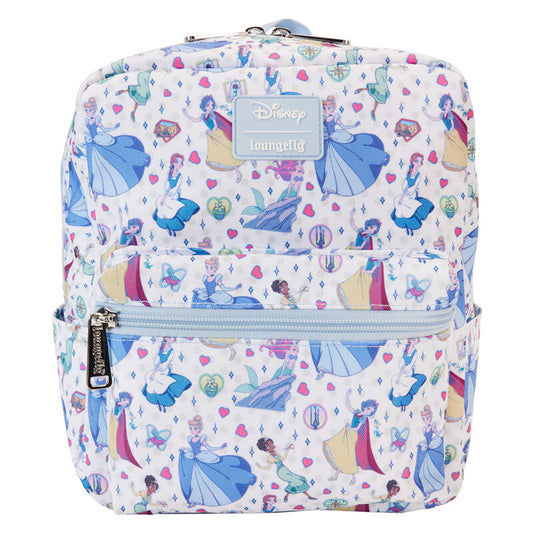 Imagen 1 de Mochila Nylon Manga Style Princesas Disney Loungefly 24Cm