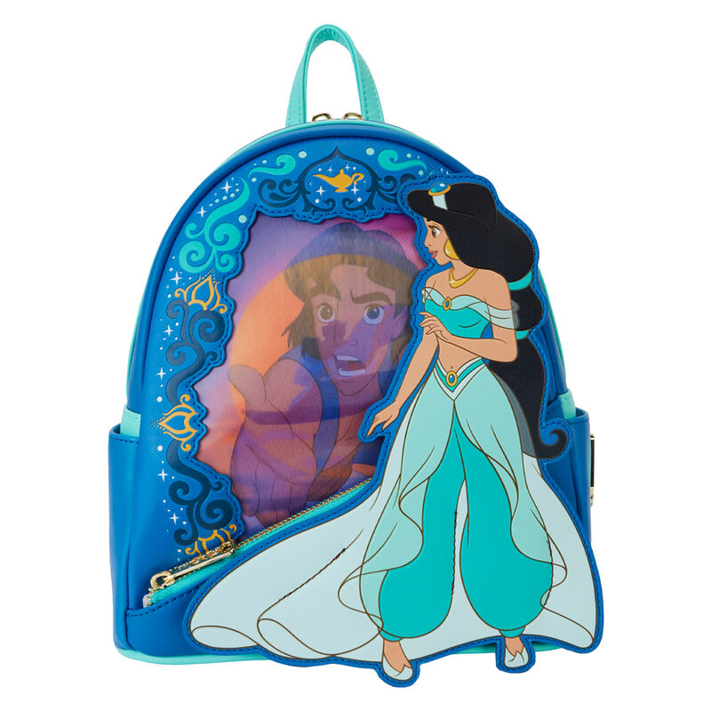 Imagen 1 de Mochila Lenticular Jasmine Aladdin Disney Loungefly 26Cm