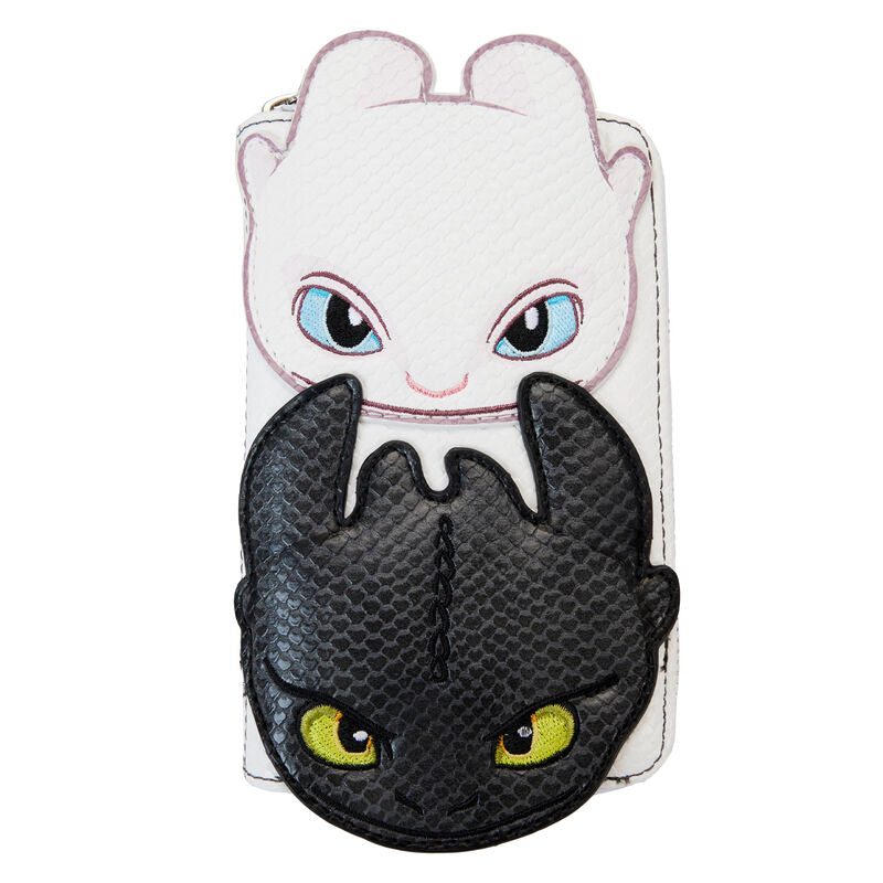 Imagen 1 - Cartera Furia Luminosa & Furia Nocturna Como Entrenar A Tu Dragon Loungefly