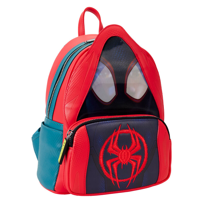 Imagen 2 de Mochila Miles Morales Spider-Verse Marvel Loungefly 26Cm