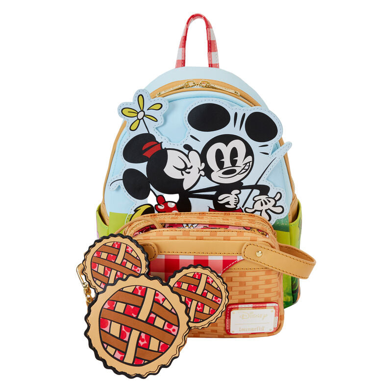 Imagen de Mochila Picnic Basket Mickey &#38; Friends Disney Loungefly 26Cm parte de nuestra colección en Espadas y más, sitio oficial.
