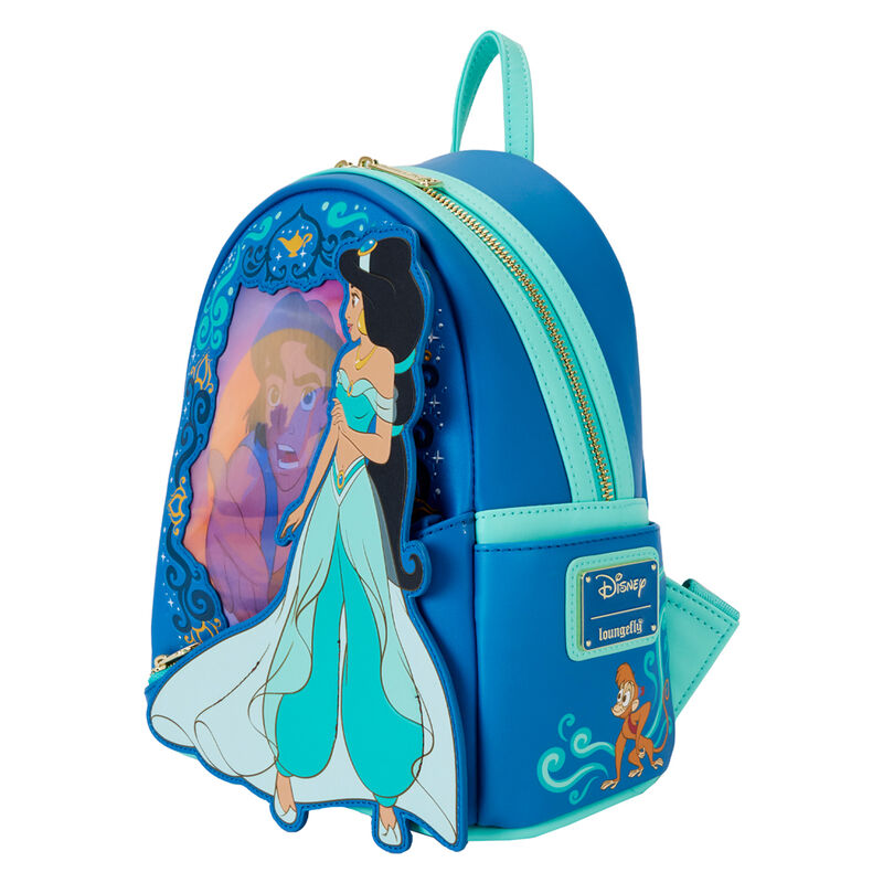 Imagen 2 de Mochila Lenticular Jasmine Aladdin Disney Loungefly 26Cm