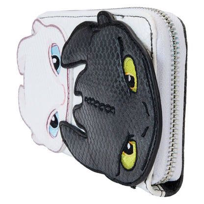 Imagen 2 de Cartera Furia Luminosa & Furia Nocturna Como Entrenar A Tu Dragon Loungefly