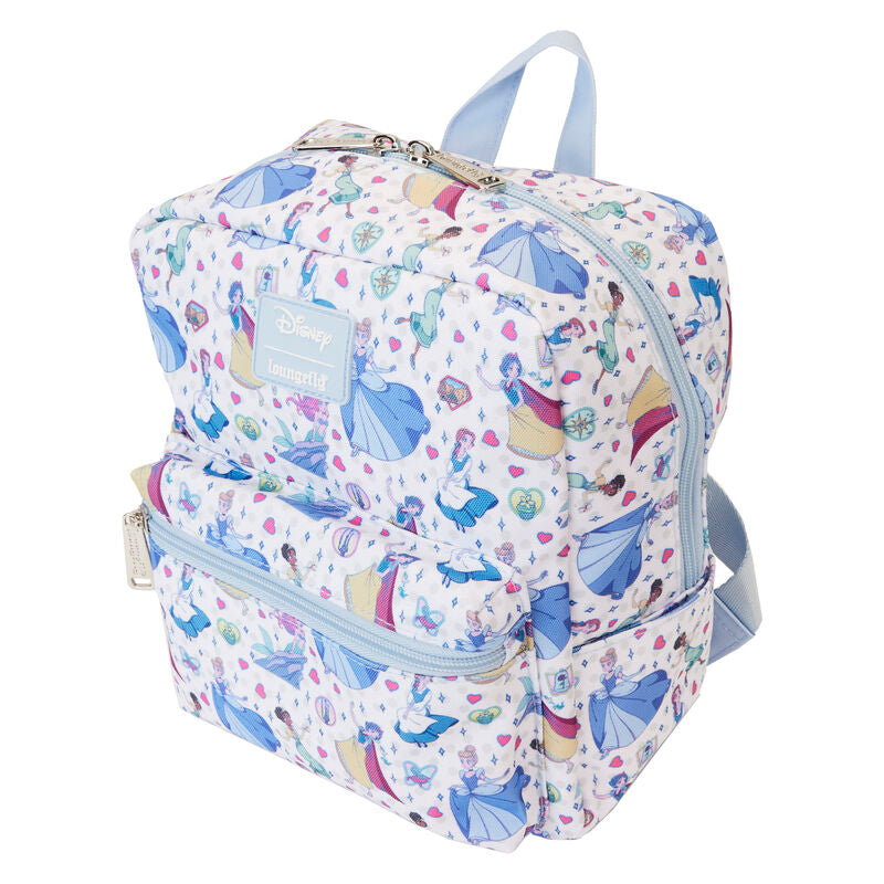 Imagen 3 de Mochila Nylon Manga Style Princesas Disney Loungefly 24Cm