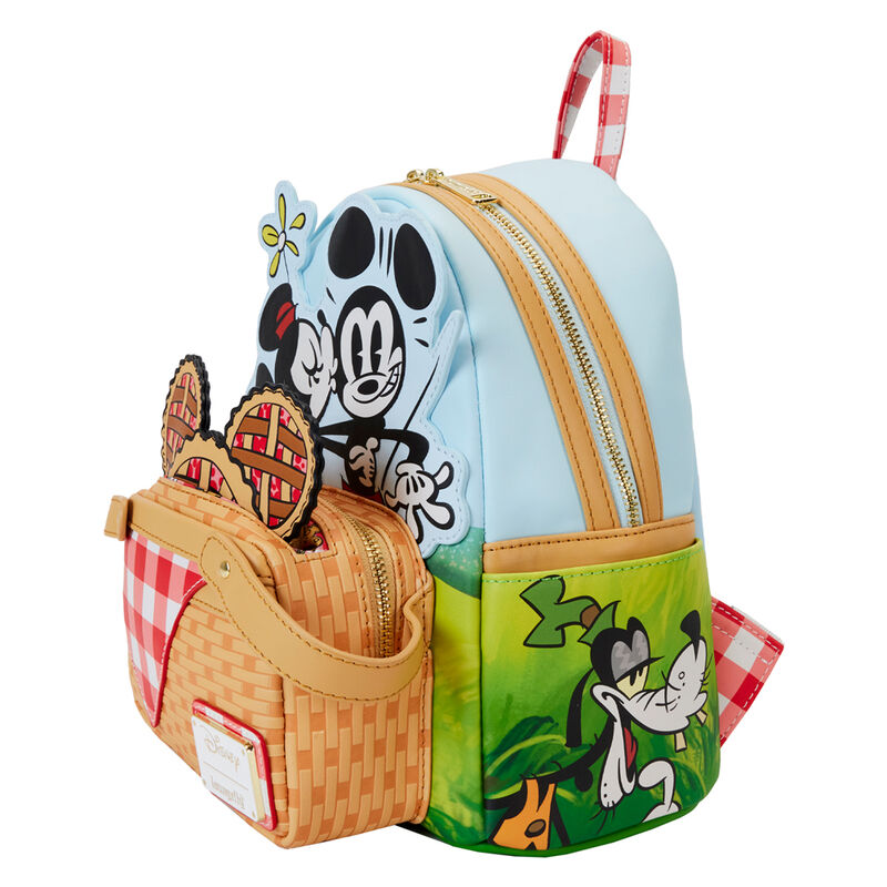 Imagen de Mochila Picnic Basket Mickey &#38; Friends Disney Loungefly 26Cm parte de nuestra colección en Espadas y más, sitio oficial.