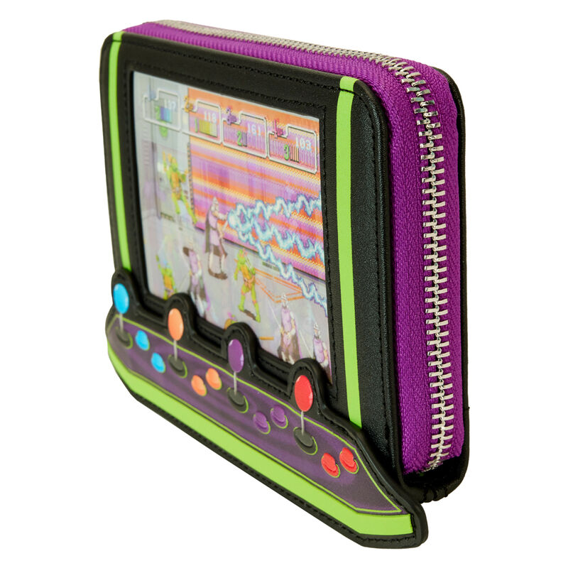 Imagen 4 de Cartera Vintage Arcade 40Th Anniversary Tortugas Ninja Loungefly