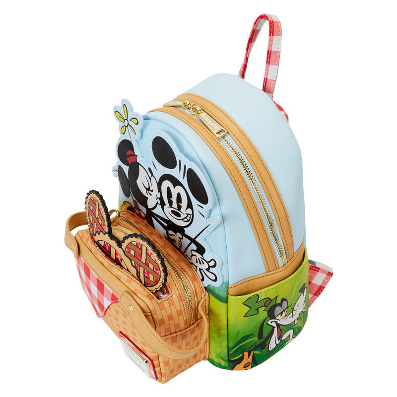 Imagen de Mochila Picnic Basket Mickey &#38; Friends Disney Loungefly 26Cm parte de nuestra colección en Espadas y más, sitio oficial.