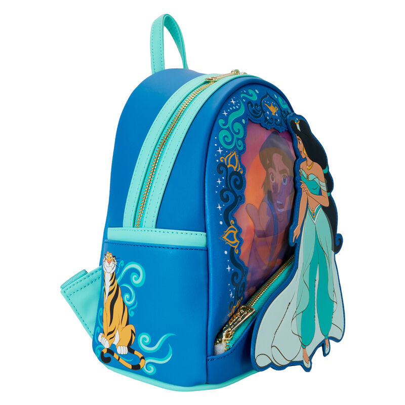 Imagen 4 de Mochila Lenticular Jasmine Aladdin Disney Loungefly 26Cm