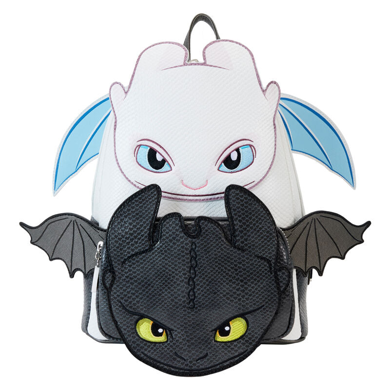 Imagen 4 de Mochila Furia Luminosa & Furia Nocturna Como Entrenar A Tu Dragon Loungefly 26Cm