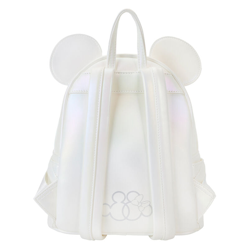 Imagen 4 de Mochila Iridescent Wedding Minnie Mouse Disney Loungefly 26Cm