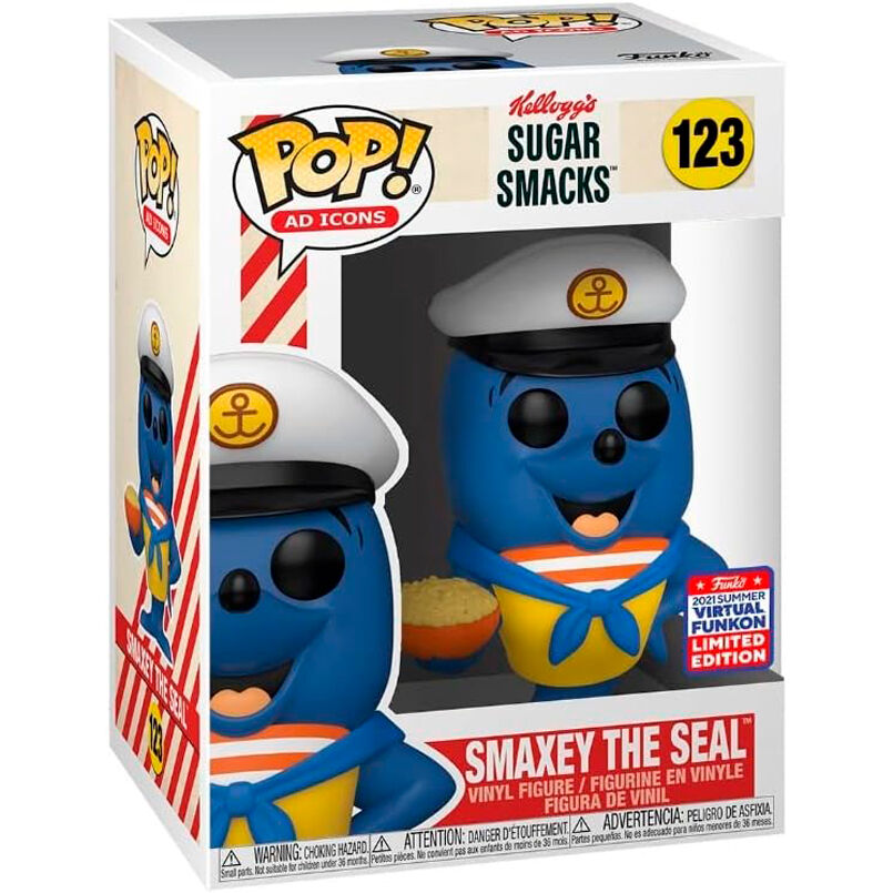 Imagen 2 de Figura Pop Kellogg's Sugar Smacks Smaxey The Seal Exclusive