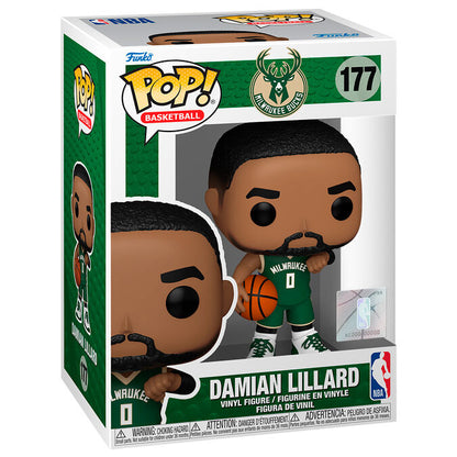 Imagen 1 de Figura Pop Nba Milwukee Buck Damian Lillard