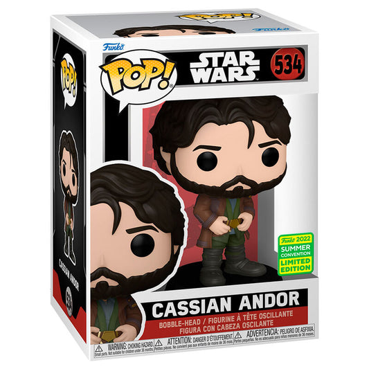 Imagen de Figura Pop Star Wars Cassian Andor Exclusive parte de nuestra colección en Espadas y más, sitio oficial.