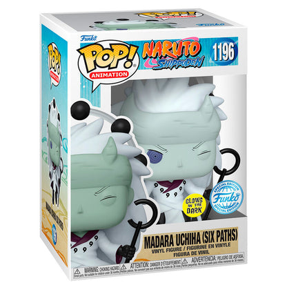 Imagen de Figura Pop Naruto Shippuden Madara Uchiha Exclusive parte de nuestra colección en Espadas y más, sitio oficial.