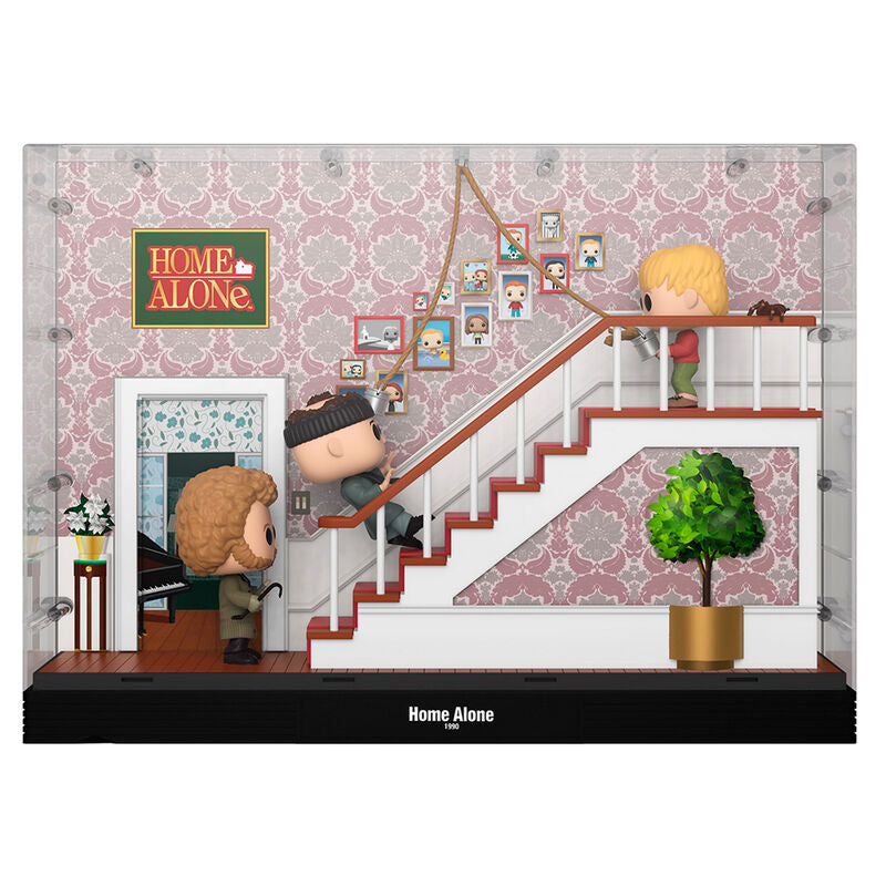 Imagen 2 de Figura Pop Moments Deluxe Home Alone Staircase Exclusive