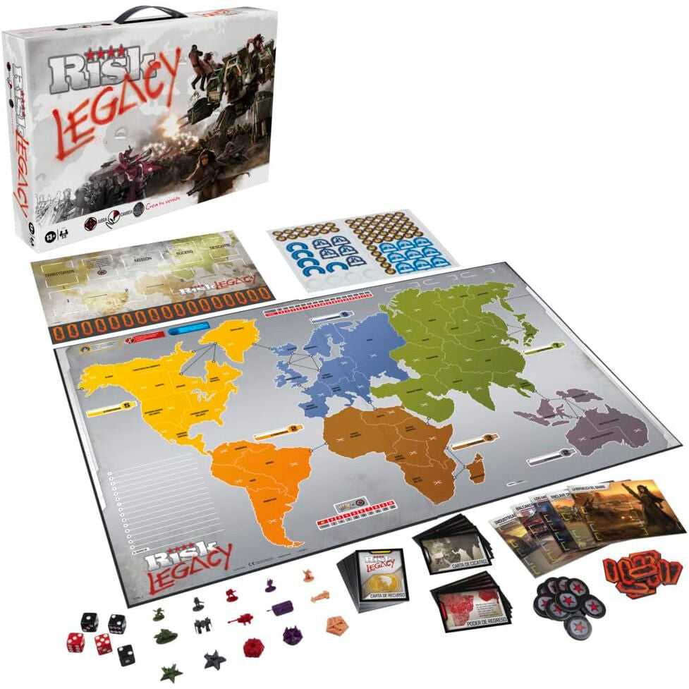 Imagen 4 de Juego Mesa Legacy Risk Español