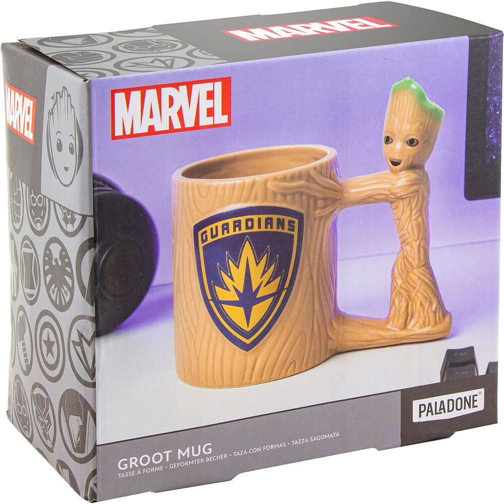 Imagen 3 de Taza 3D Groot Guardianes De La Galaxia Marvel 300Ml