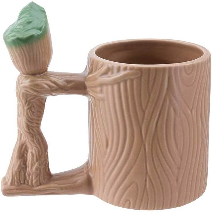 Imagen 4 de Taza 3D Groot Guardianes De La Galaxia Marvel 300Ml