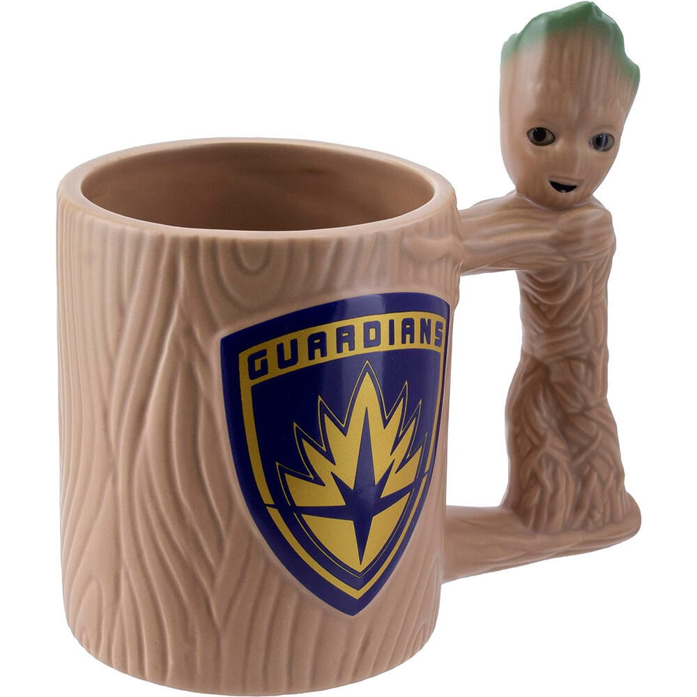 Imagen 2 de Taza 3D Groot Guardianes De La Galaxia Marvel 300Ml