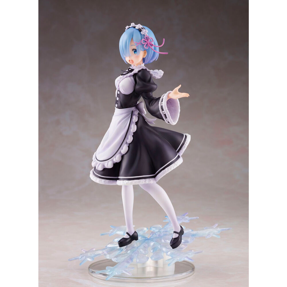 Imagen 3 - Figura Rem Winter Maid Re:zero Starting Life In Another World 27Cm