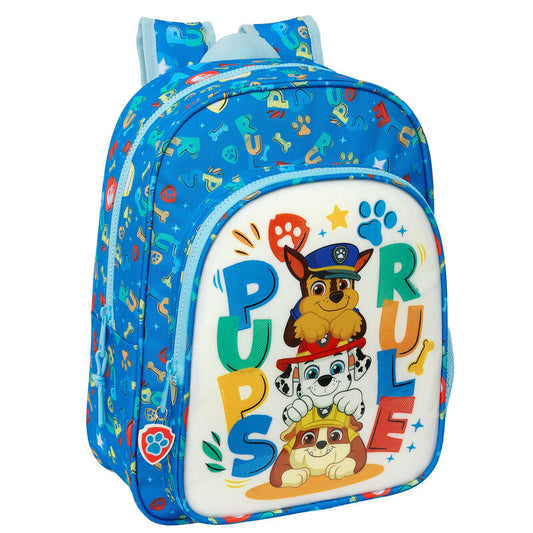 Imagen 1 de Mochila Pups Rule Patrulla Canina Paw Patrol 34Cm