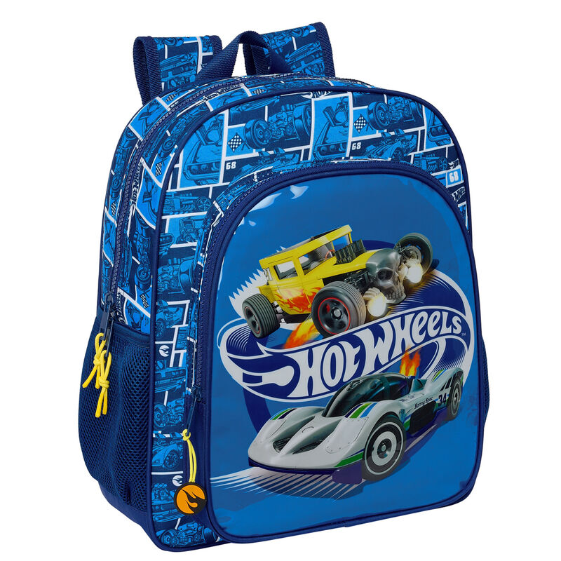 Imagen 1 de Mochila Sonny Hot Wheels 38Cm Adaptable