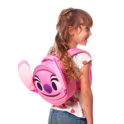 Imagen 5 de Mochila 3D Emoji Angel Stitch Disney 22Cm