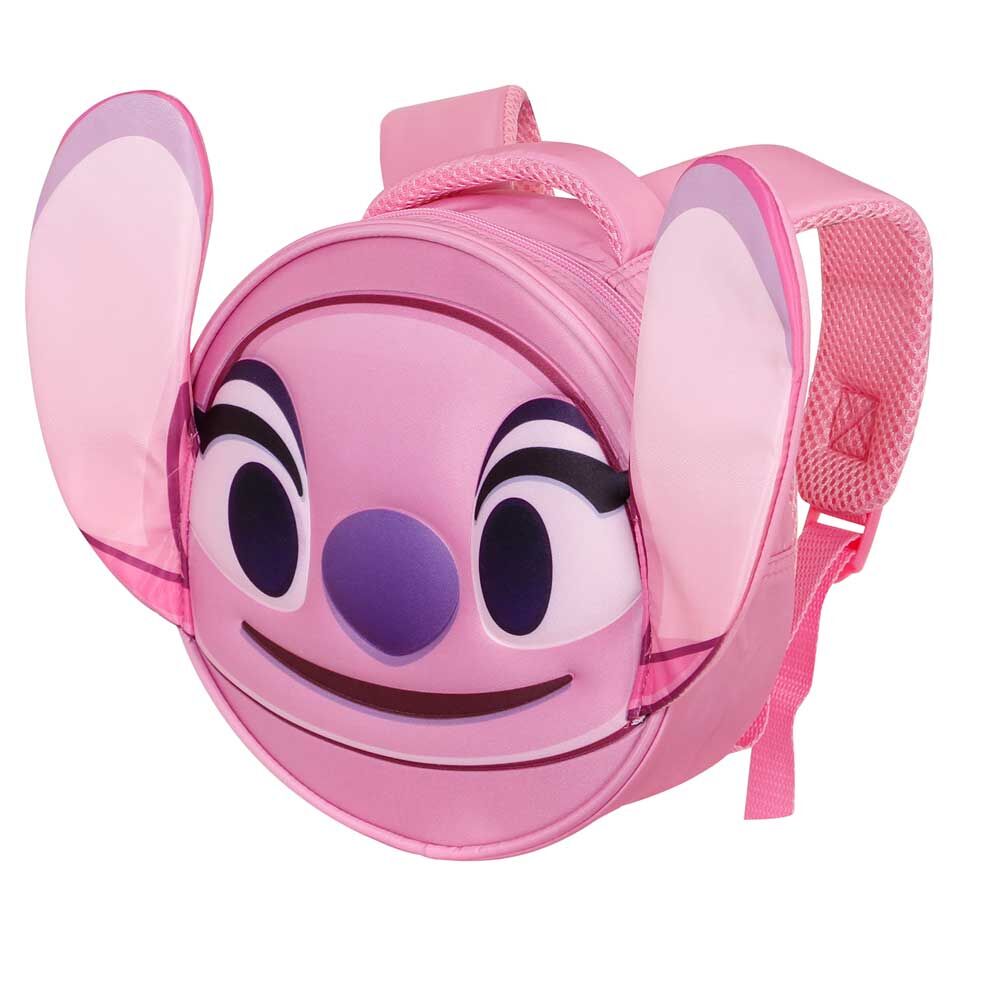 Imagen 2 de Mochila 3D Emoji Angel Stitch Disney 22Cm