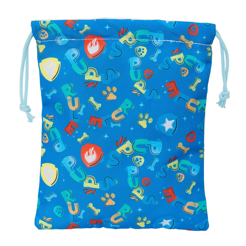 Imagen 2 de Saco Merienda Pups Rule Patrulla Canina Paw Patrol 25Cm