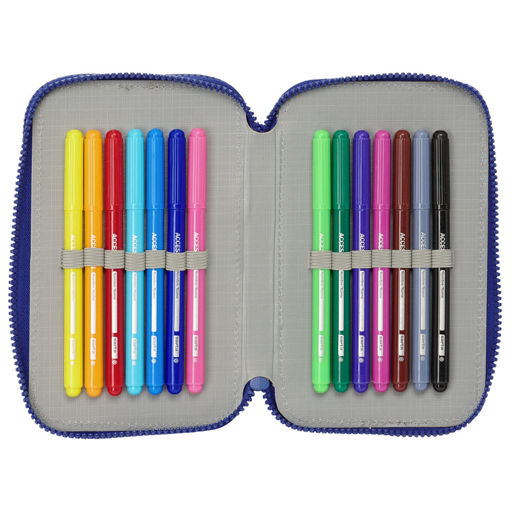 Imagen 5 - Plumier F.c Barcelona 28Pzs Doble