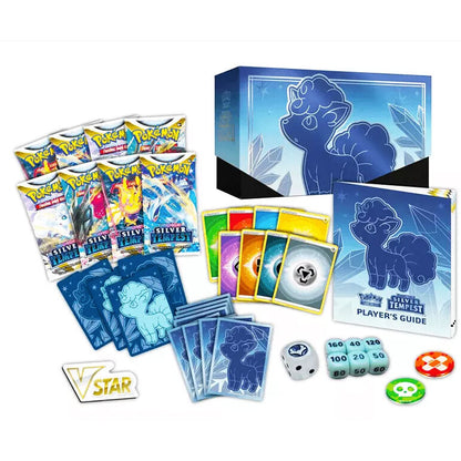 Imagen 2 de Estuche Juego Cartas Coleccionables Silver Tempest Sword &#38; Shield Pokemon Ingles