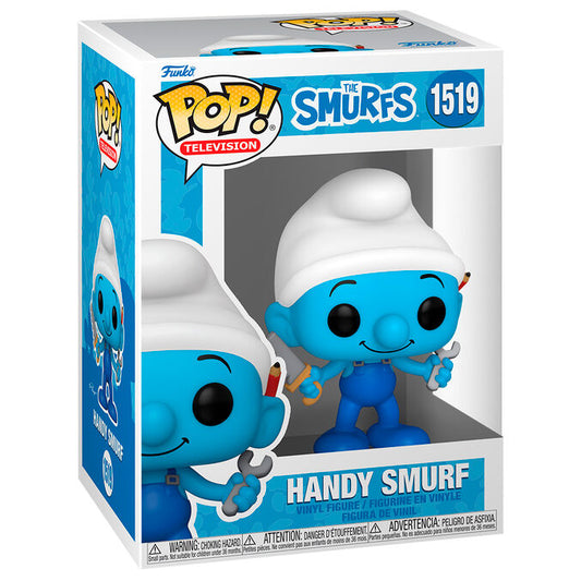 Imagen 1 de Figura Pop The Smurfs Handy Smurf