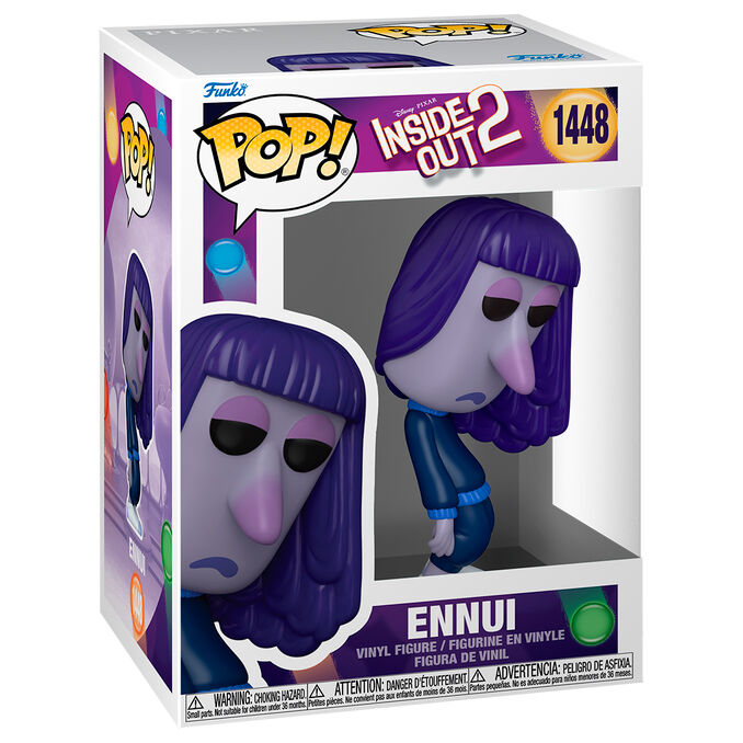 Imagen 1 - Figura Pop Inside Out 2 Ennui