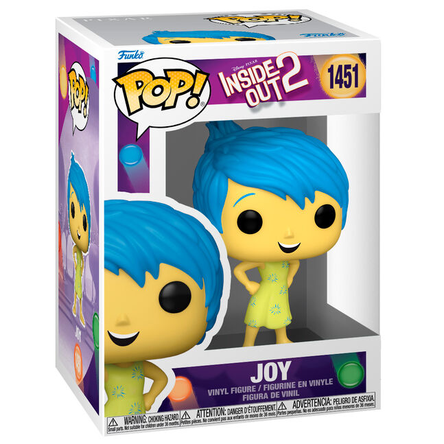 Imagen de Figura Pop Inside Out 2 Joy parte de nuestra colección en Espadas y más, sitio oficial.