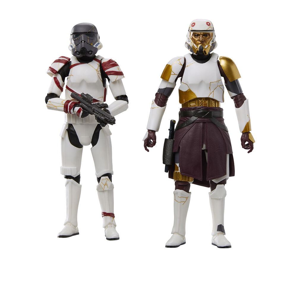 Imagen 2 - Blister 2 Figuras Captain Enoch & Night Trooper Ahsoka Star Wars 15Cm