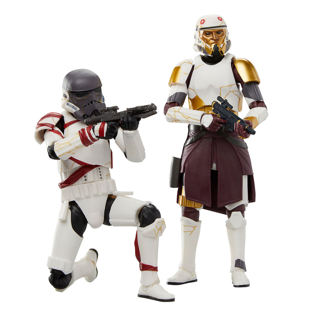 Imagen 6 de Blister 2 Figuras Captain Enoch & Night Trooper Ahsoka Star Wars 15Cm