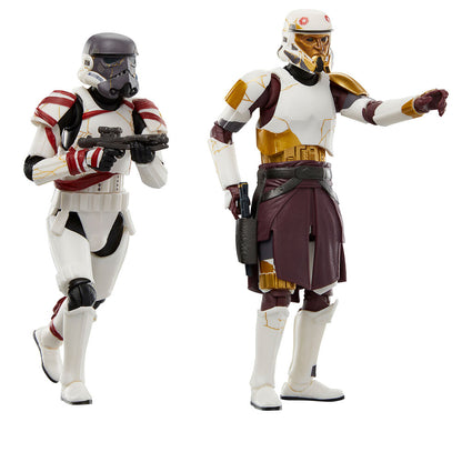 Imagen 8 de Blister 2 Figuras Captain Enoch & Night Trooper Ahsoka Star Wars 15Cm