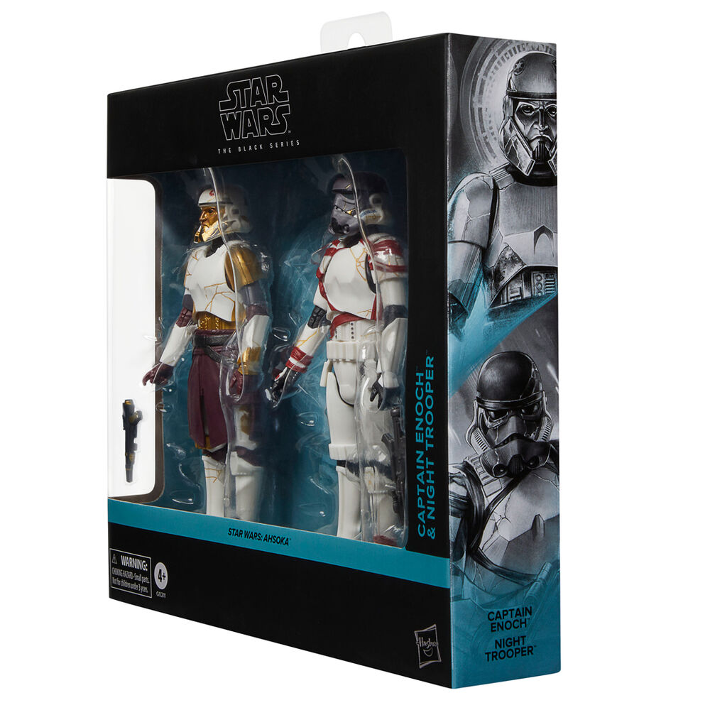 Imagen 13 - Blister 2 Figuras Captain Enoch & Night Trooper Ahsoka Star Wars 15Cm