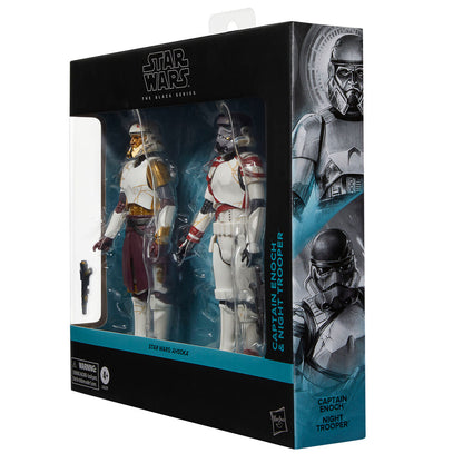 Imagen 13 de Blister 2 Figuras Captain Enoch & Night Trooper Ahsoka Star Wars 15Cm