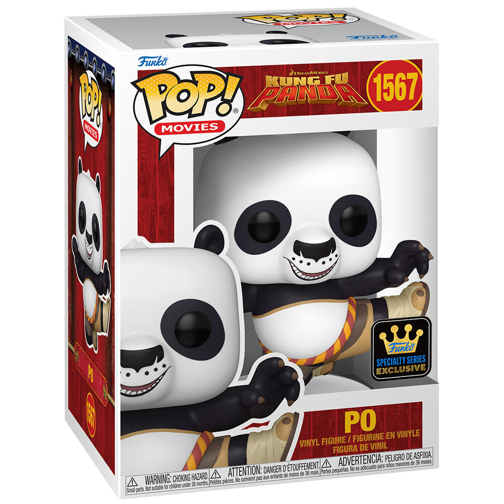Imagen 1 - Figura Pop Kung Fu Panda Po Exclusive