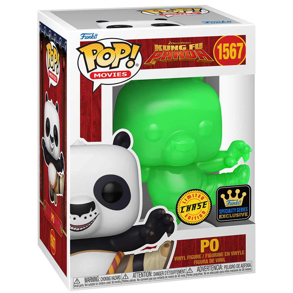 Imagen 2 de Figura Pop Kung Fu Panda Po Exclusive Chase