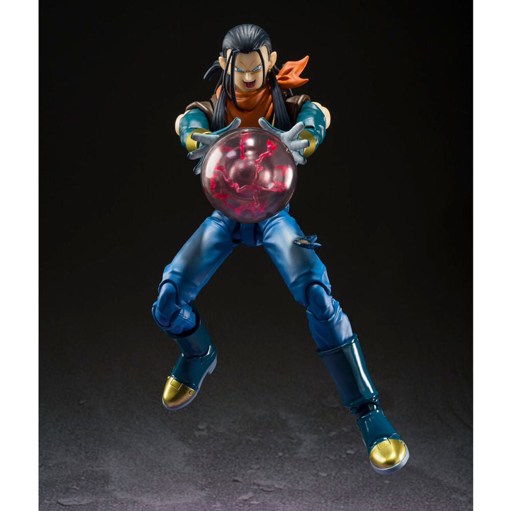 Imagen 2 de Figura Sh Figuarts Super Android 17 Dragon Ball Gt 20Cm