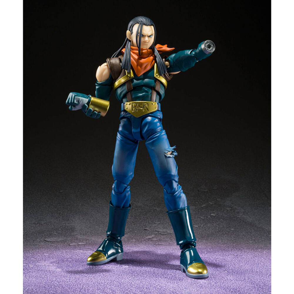 Imagen 5 - Figura Sh Figuarts Super Android 17 Dragon Ball Gt 20Cm